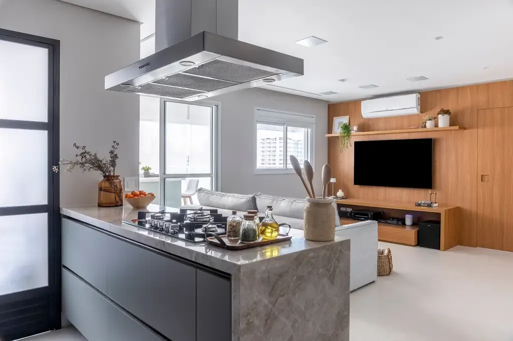 Sala de Estar / Cozinha Integrada